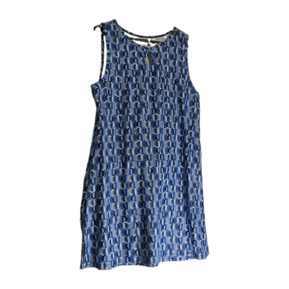 Nuu-Muu Ruu-Muu Active Dress Bluemoon Keyhole Back Pocket Size XL